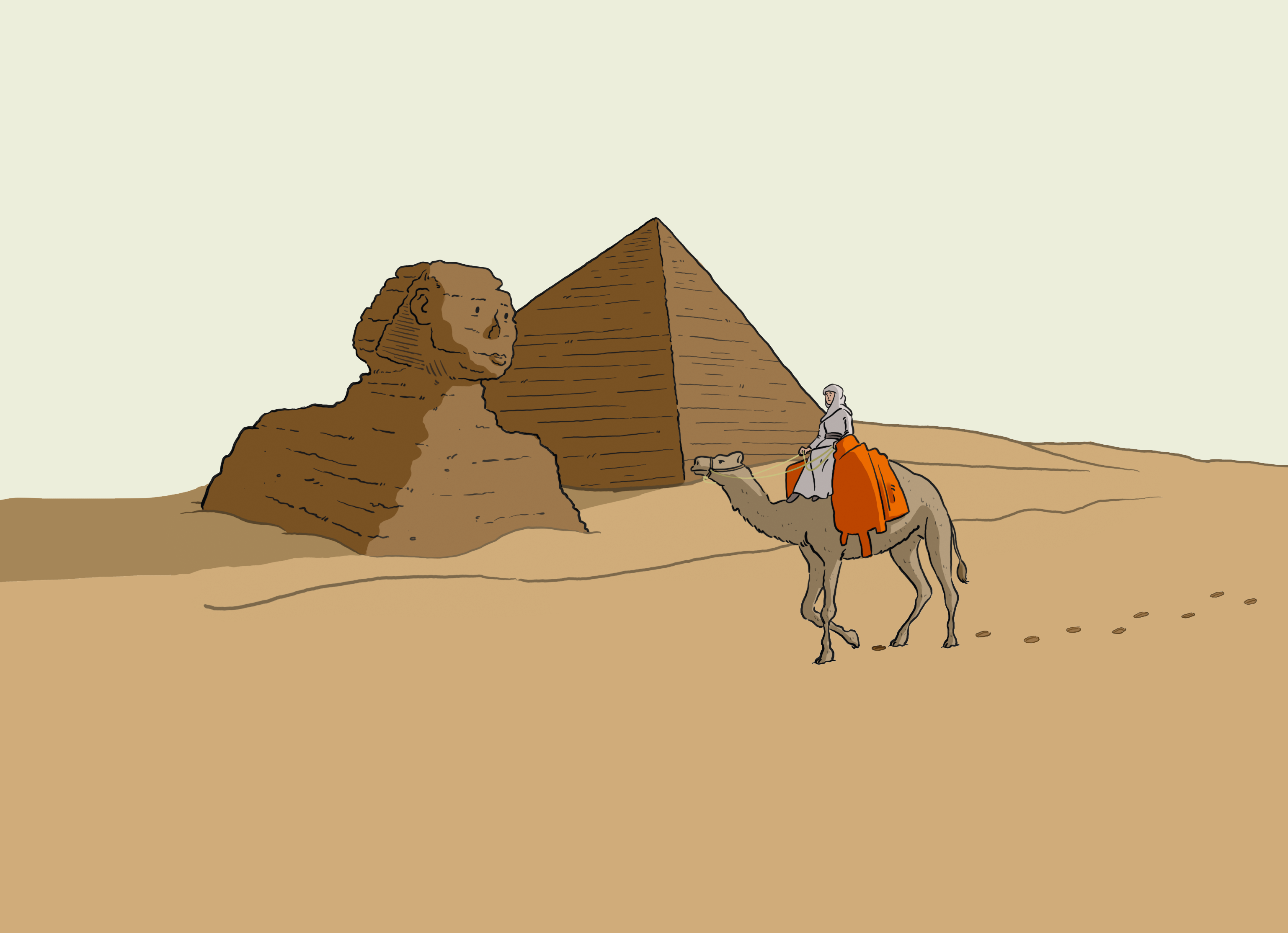 Byg en pyramide som Carsten Niebuhr